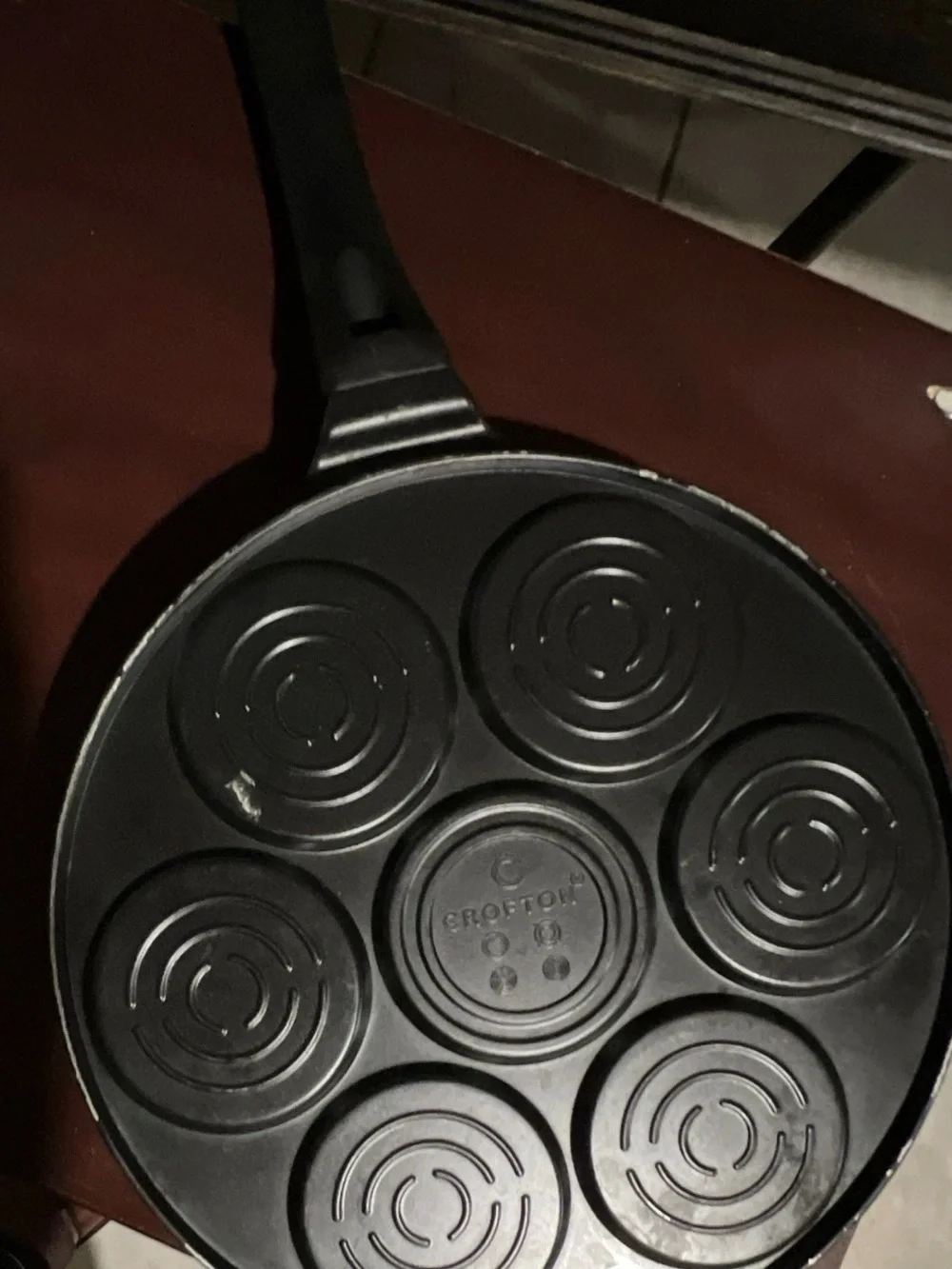 Non-Brand Black Animal Character Pancake Pan - 7-Cavity